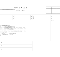 직무만족조사